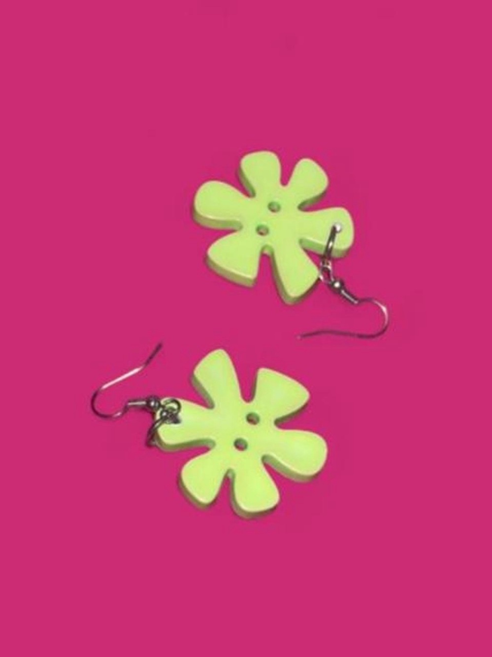 Retro flower earrings